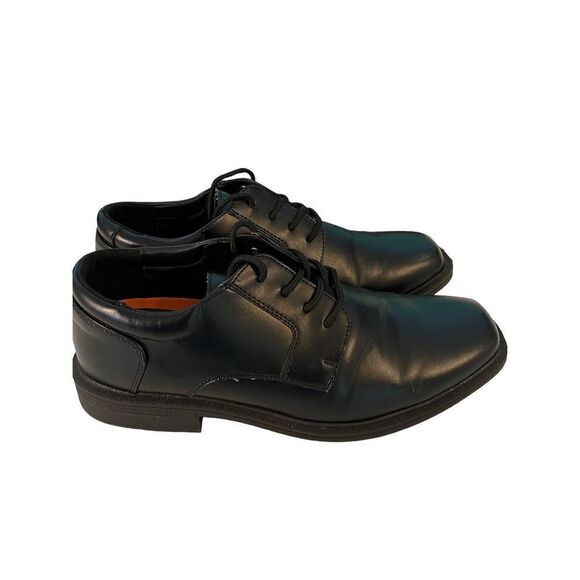 Men’s Madison Avenue Boys Dress Shoes Willies SZ 7M Man Made Materials Lace Up B - Picture 2 of 9